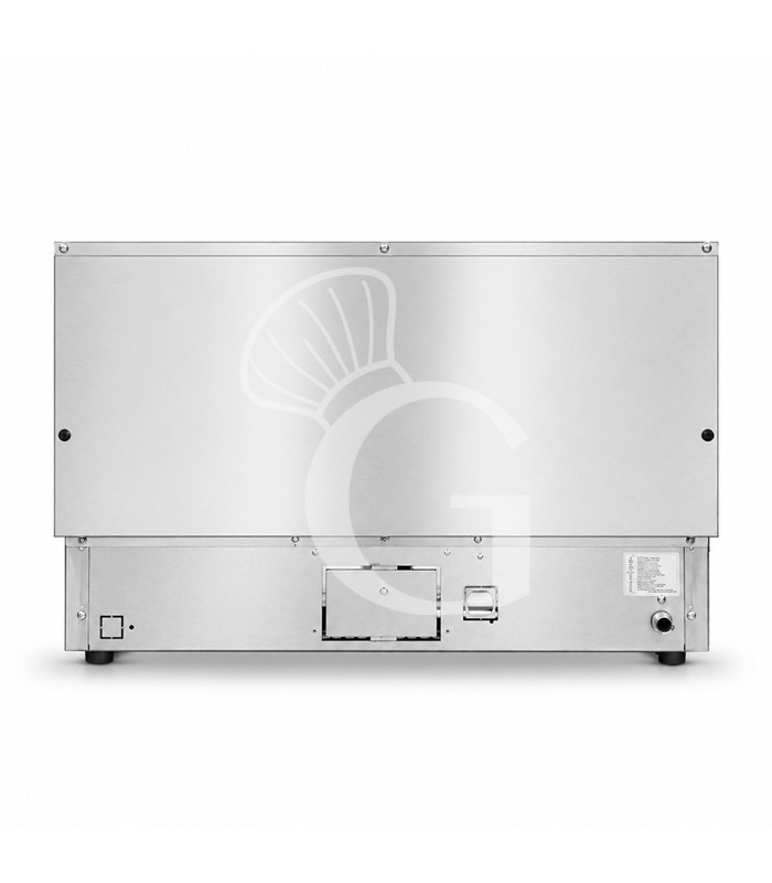 Friggitrice Professionale da banco a gas 2 vasca 8+8 LT, 12,6 kw