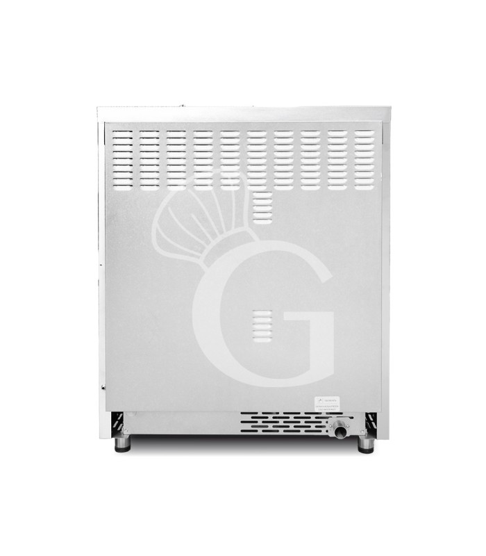 Forno elettrico convezione-vapore-misto touch screen,umidificatore,per 10 teglie GN1/1 o 600x400 mm con lavaggio automatico
