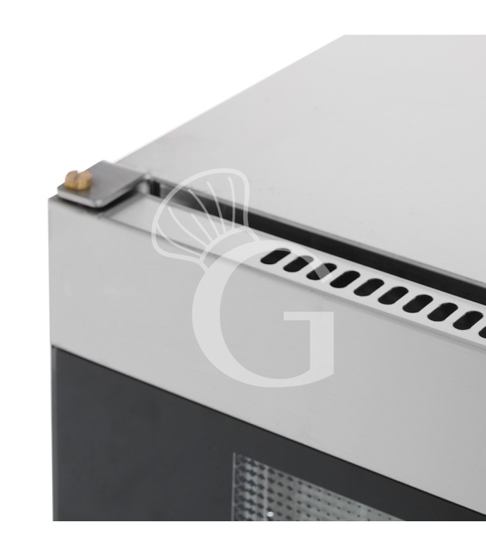 Forno elettrico convezione-vapore-misto touch screen,umidificatore,per 10 teglie GN1/1 o 600x400 mm con lavaggio automatico