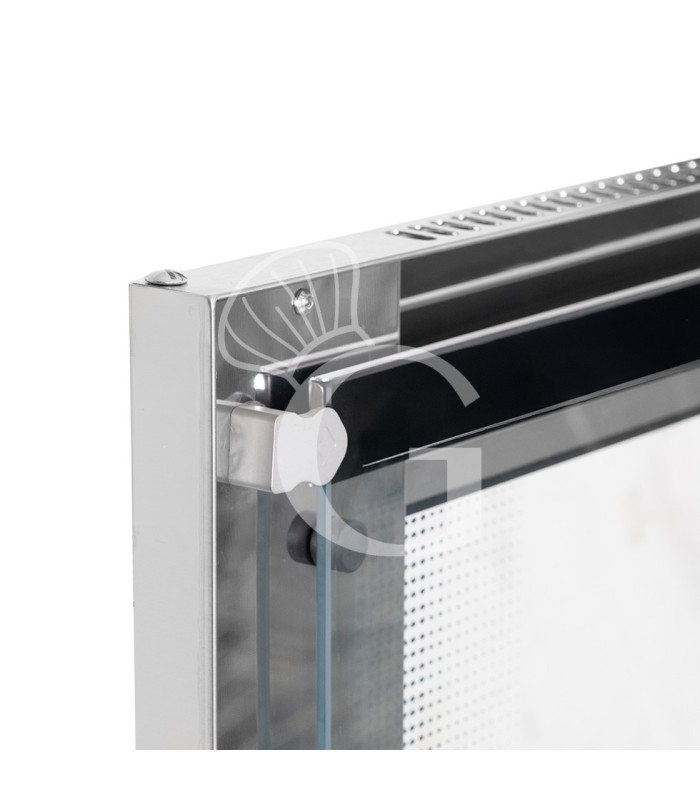 Forno elettrico convezione-vapore-misto touch screen,umidificatore,per 10 teglie GN1/1 o 600x400 mm con lavaggio automatico