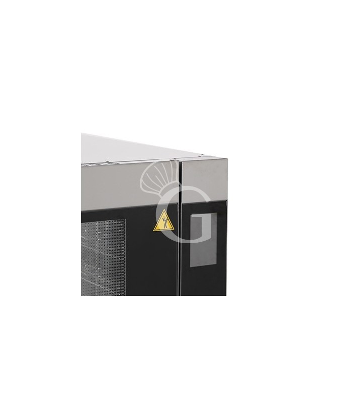 Forno elettrico convezione-vapore-misto touch screen,umidificatore,per 10 teglie GN1/1 o 600x400 mm con lavaggio automatico