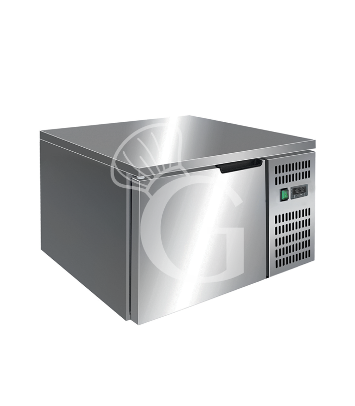 Abbattitore in acciaio inox AISI 304 monofase -18°/+3°C - 3 teglie o griglie GN 2/3