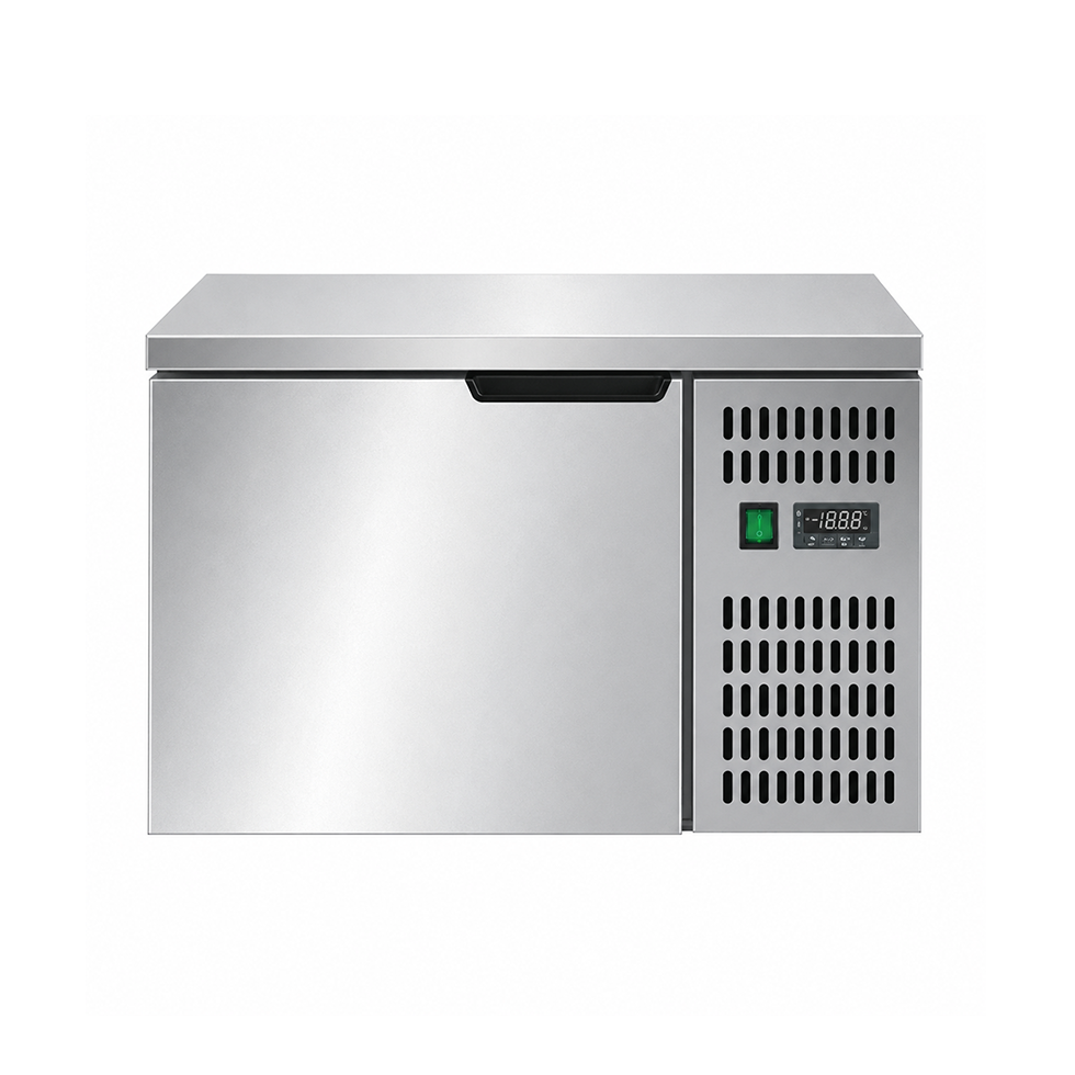 Abbattitore in acciaio inox AISI 304 monofase -18°/+3°C - 3 teglie o griglie GN 2/3