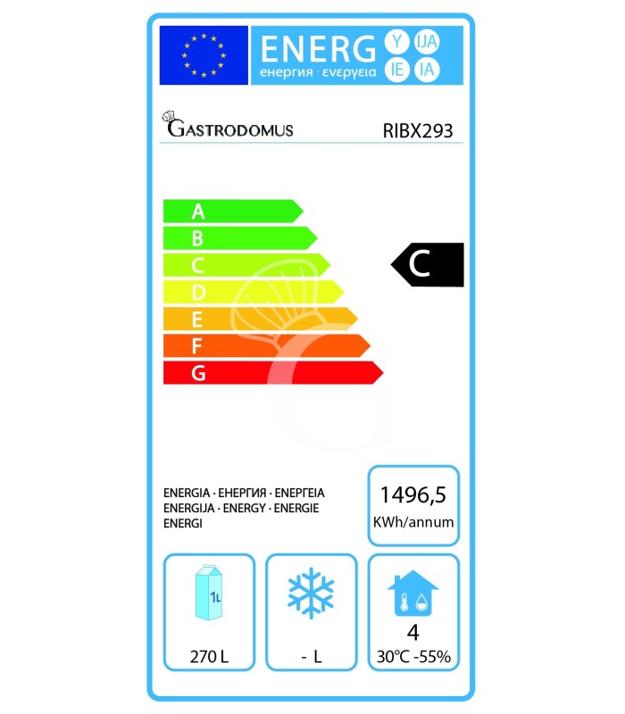 Armadio Refrigerato Professionale per Frollatura Carne +2°C / +10°C con Porta in Vetro - 270 Lt, Lampada UV e Controllo Umidità