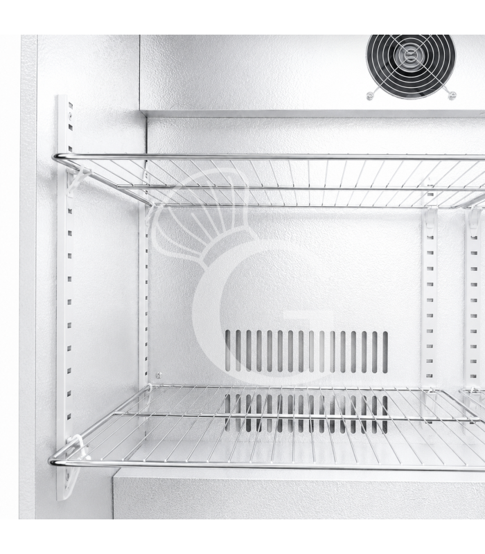 Vetrina frigo ventilata da banco o retrobanco orizzontale, 3 porte battenti 295 LT - temperatura 2°C/+10°C