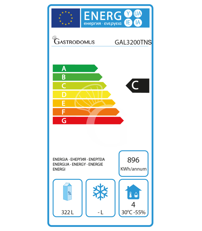 Tavolo refrigerato 5 cassetti 3+2 destra, 1 porta, lavello, rubinetto e alzatina, motore a sinistra, P 700 mm, +2°C/+8°C