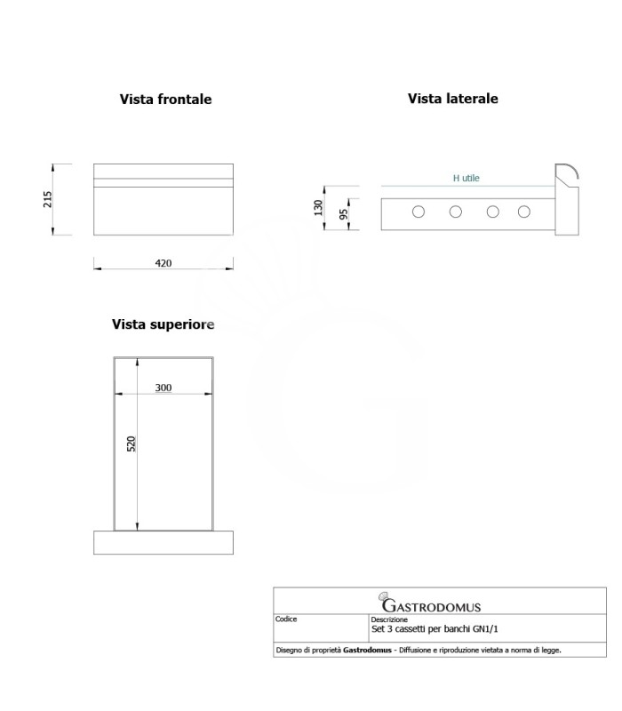 Tavolo refrigerato 6 cassetti 2 porte con lavello,motore a sinistra Prof. 700 mm, temp. +2°C/+8°C, completo di rubinetto
