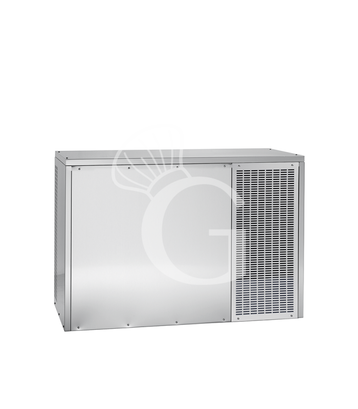 Macchina del ghiaccio monofase kg 300/24h cubetto pieno raffreddamento ad acqua