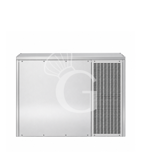 Macchina del ghiaccio monofase kg 300/24h cubetto pieno raffreddamento ad acqua