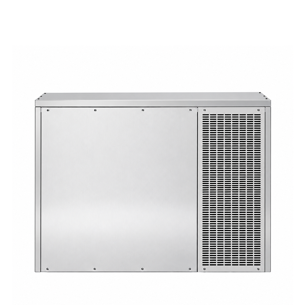 Macchina del ghiaccio monofase kg 300/24h cubetto pieno raffreddamento ad acqua