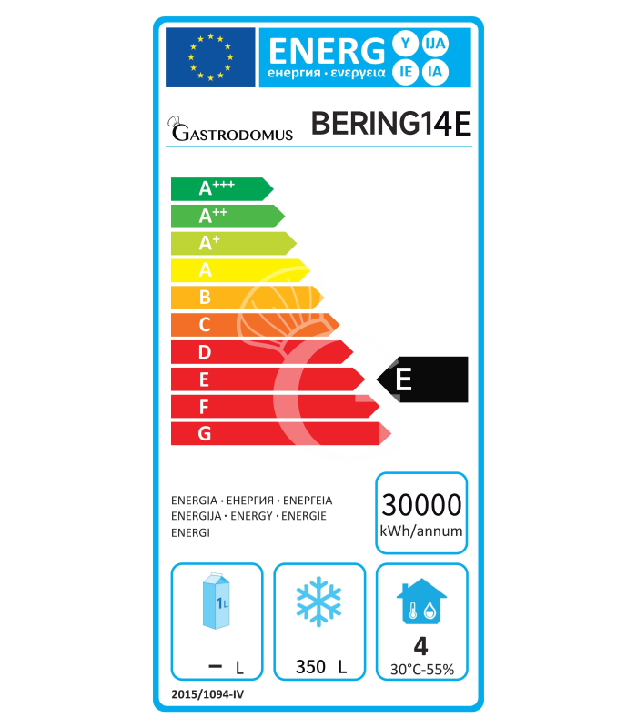 Abbattitore digitale in acciaio inox trifase display touch screen 15 teglie/griglie GN1/1 o 600x400 mm ,-18°/+3°C,ruote montate