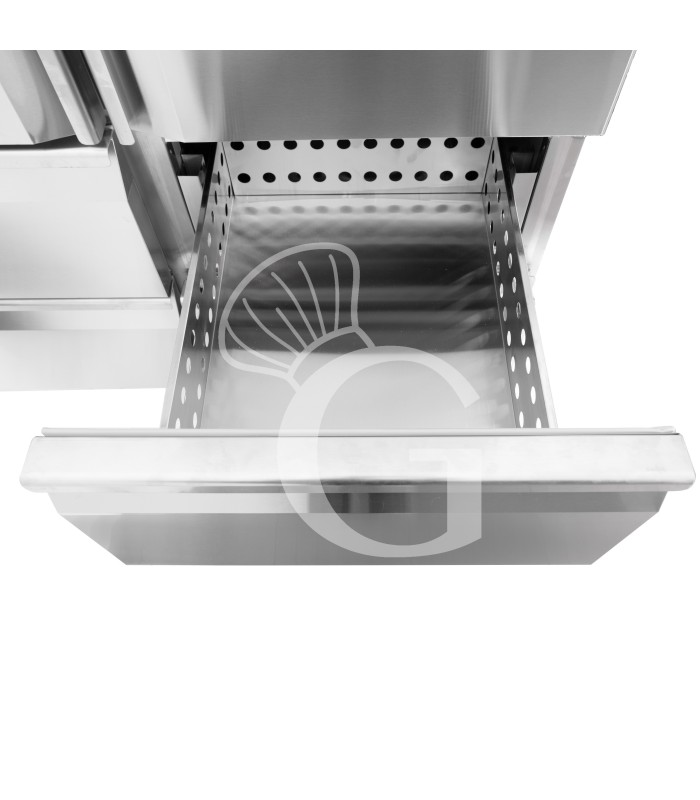 Armadio Refrigerato Ventilato con 2 porte e 4 Cassettoni -2°C/+8°C - 1333 LT classe energetica E