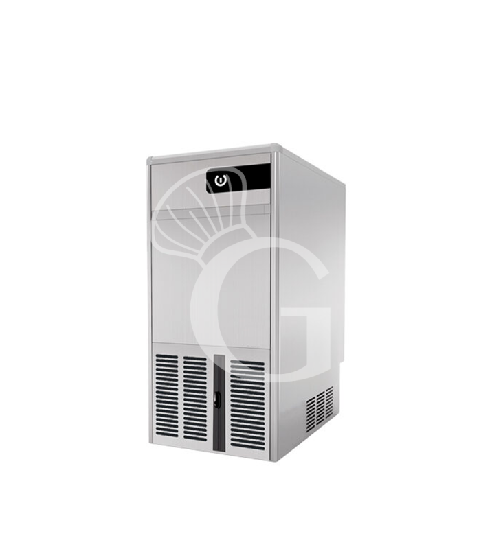 Macchina del ghiaccio monofase kg 20/24H cubetto cavo raffreddamento ad aria