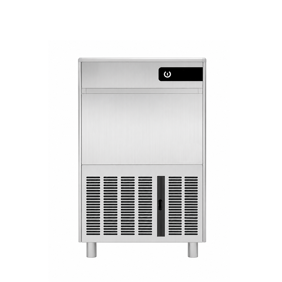 Macchina del ghiaccio monofase kg 25/24h cubetto cavo raffreddamento ad aria