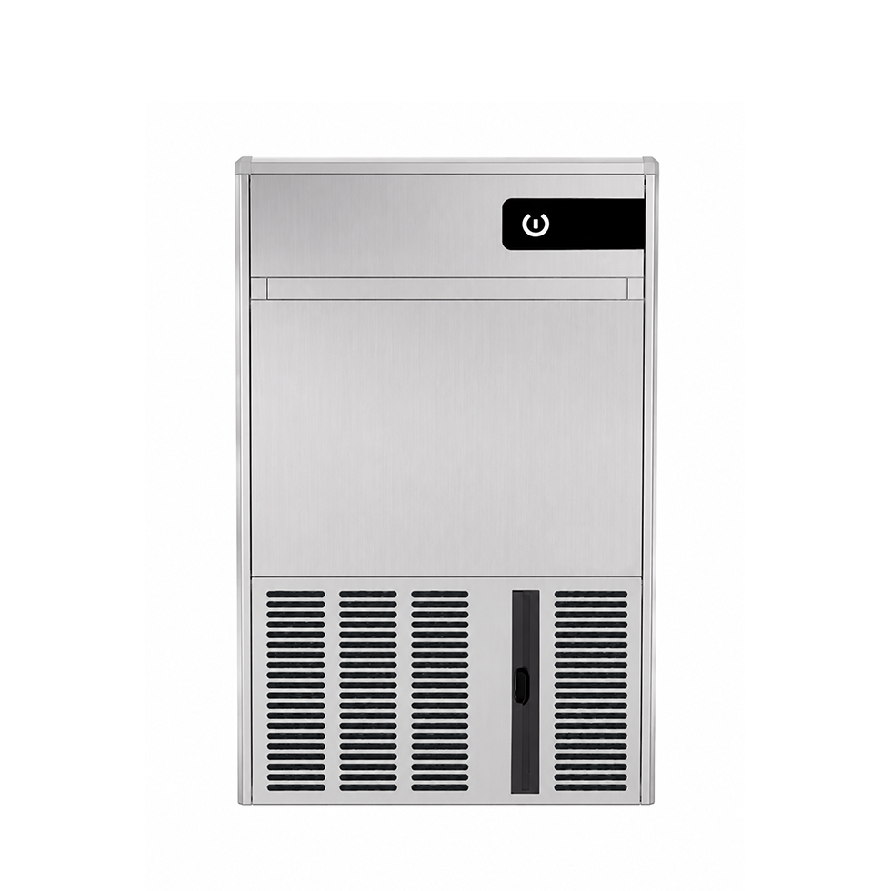 Macchina del ghiaccio monofase kg 35/24h cubetto cavo raffreddamento ad aria