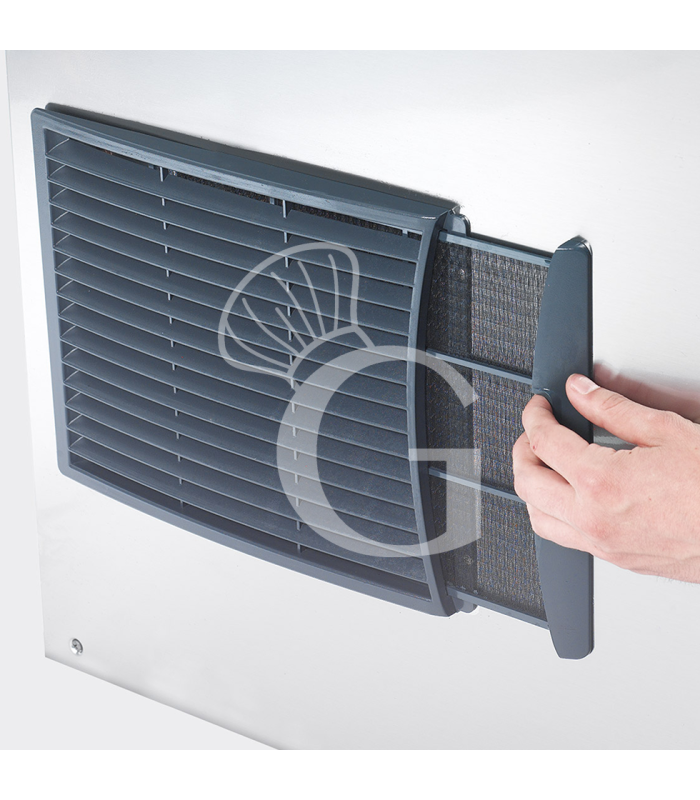 Macchina del ghiaccio monofase kg 300/24h cubetto quadro raffreddamento ad acqua