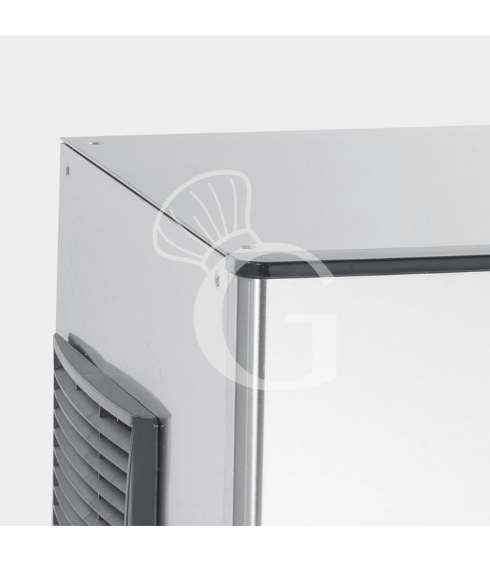 Macchina del ghiaccio monofase kg 300/24h cubetto quadro raffreddamento ad acqua