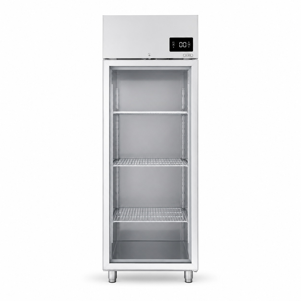 Armadio Refrigerato Ventilato porta vetro -18°C/-22°C 700 LT