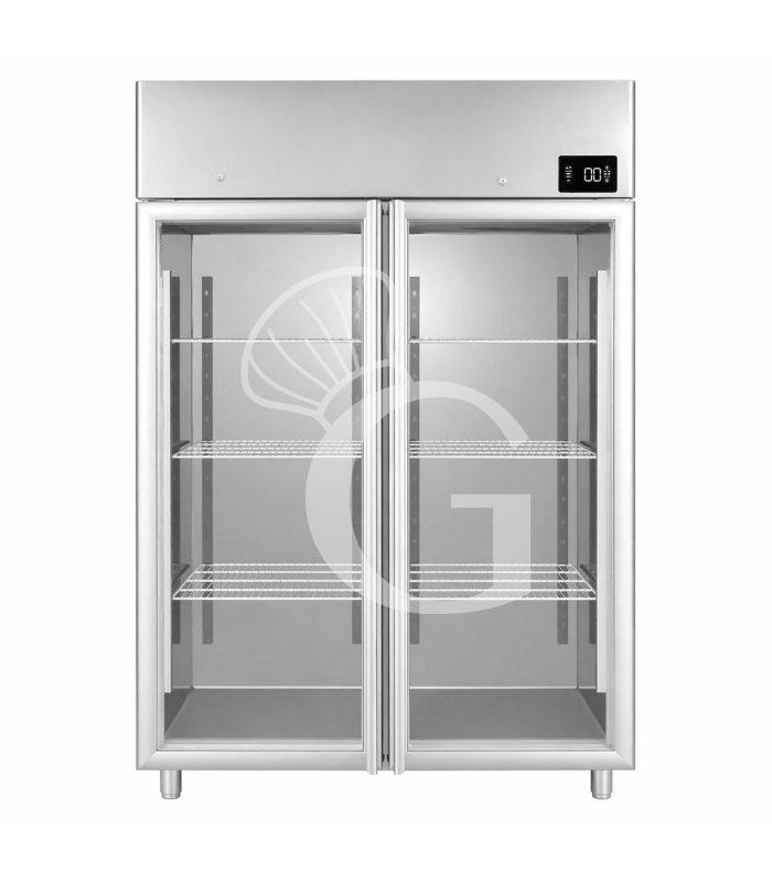 Armadio Congelatore Ventilato 2 porte vetro -18°C/-22°C 1400 LT L 1460 x P 815 x H 2080