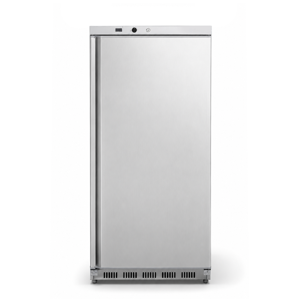 Armadio refrigerato statico - in acciaio inox - temp. +2°C/+8°C - capacità 555 LT