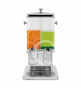 Distributore bevande doppio 5 + 5 LT L 320 mm x P 320 mm x H 580 mm