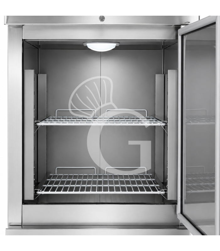 Armadio Refrigerato Ventilato con porta e 2 Cassettoni -2°C/+8°C - 650 LT classe energetica D