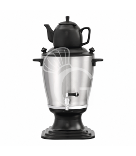 Teiera samovar in acciaio inox e plastica 3,2 LT L 270 mm x P 275 mm x H 495 mm
