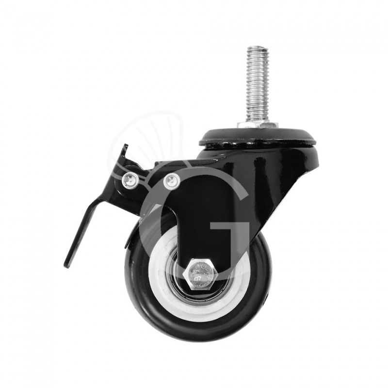 Kit 4 ruote per impastatrice di cui due con freno e due senza freno