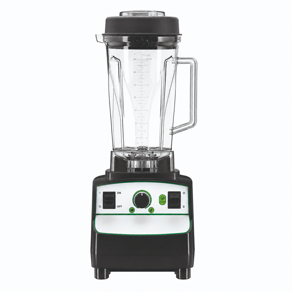 Frullatore Professionale 1 bicchiere in lexan 2 LT, 25.000 rpm, 1,5 KW L 205 x P 230 x H 510 mm