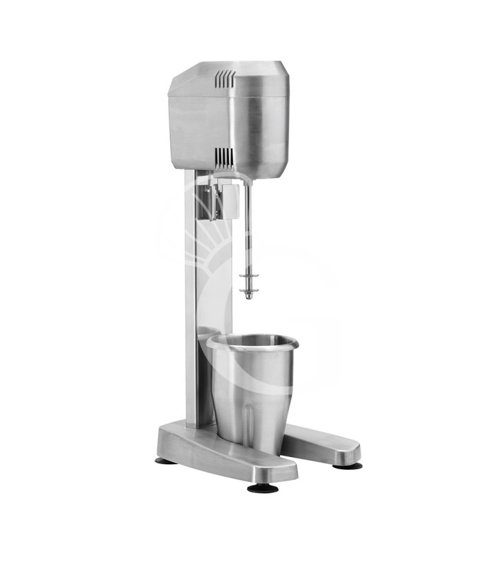 Mixer Frappè 1 bicchiere in acciaio inox 0,4 KW, 16.000 rpm, L 200 mm x P 230 mm x H 500 mm