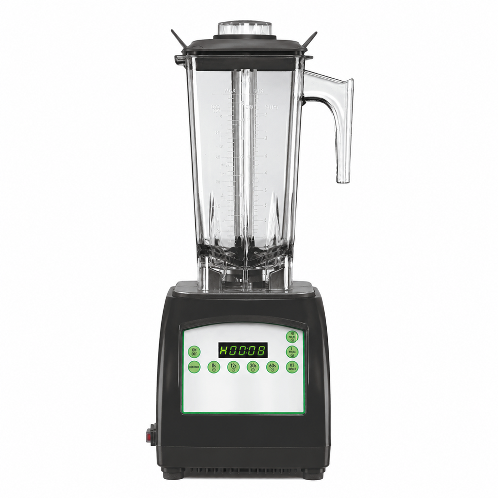 Frullatore Professionale digitale 1 bicchiere in lexan 2 LT, 28.000 rpm, 1,5 KW L 200 x P 260 x H 520 mm