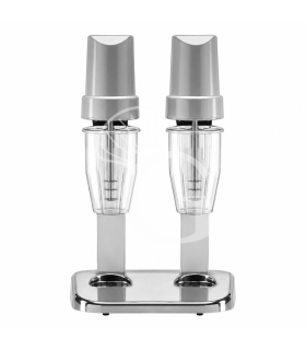 Mixer Frappè 2 bicchieri in lexan 0,5 LT + 0,5 LT, 16.000 rpm, 0,12 KW + 0,12 KW L 300 mm x P 195 mm x H 485 mm