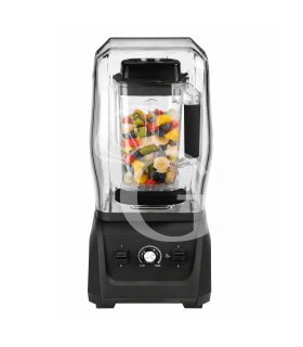 Frullatore struttura in plastica con cupola antirumore 1 bicchiere 2,8 LT, 28.000 rpm, 1,68 Kw L 240 x P 270 x H 570 mm