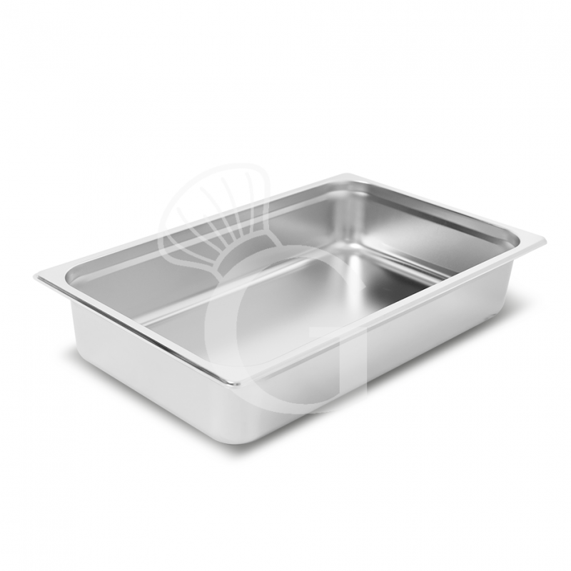 Bacinella in acciaio inox L 535 mm x P 332 mm x H 100 mm