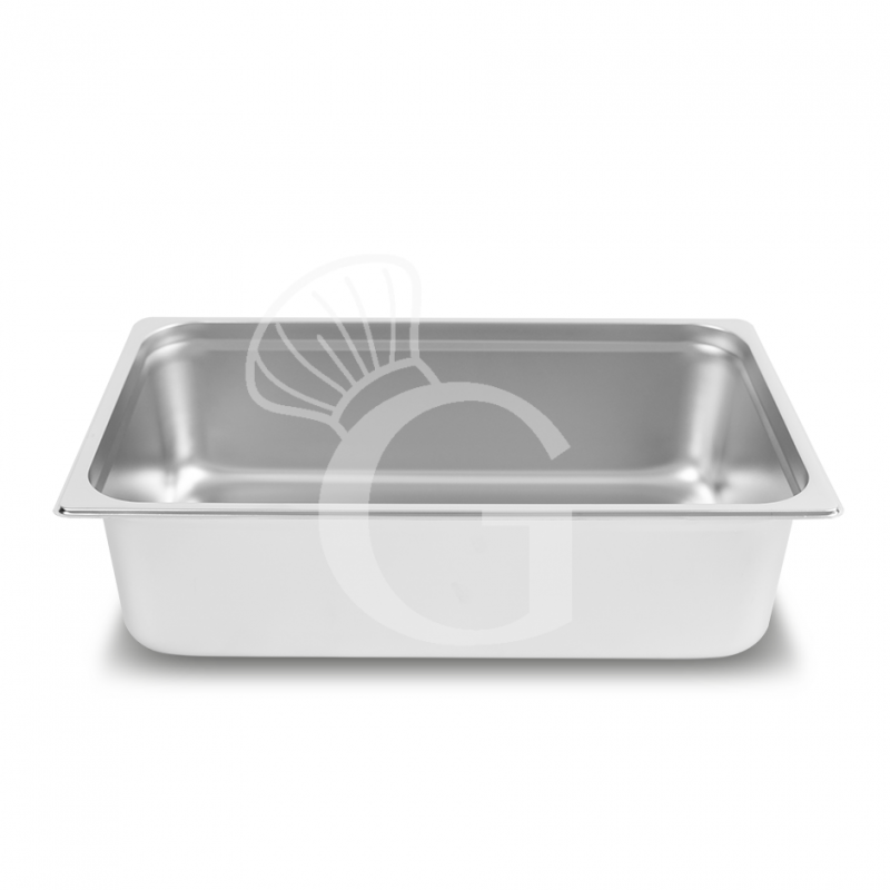 Bacinella in acciaio inox GN1/1 L 530 mm x P 325 mm x H 150 mm