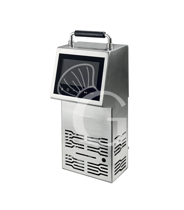 Termostato ad immersione per la cottura sottovuoto a bassa temperatura,5 programmi di cottura,L240xP150xH390mm,2000W