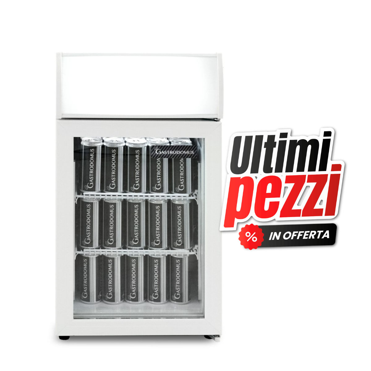 Frigo Bibite Ventilato 44 LT 0°C/+10°C colore bianco