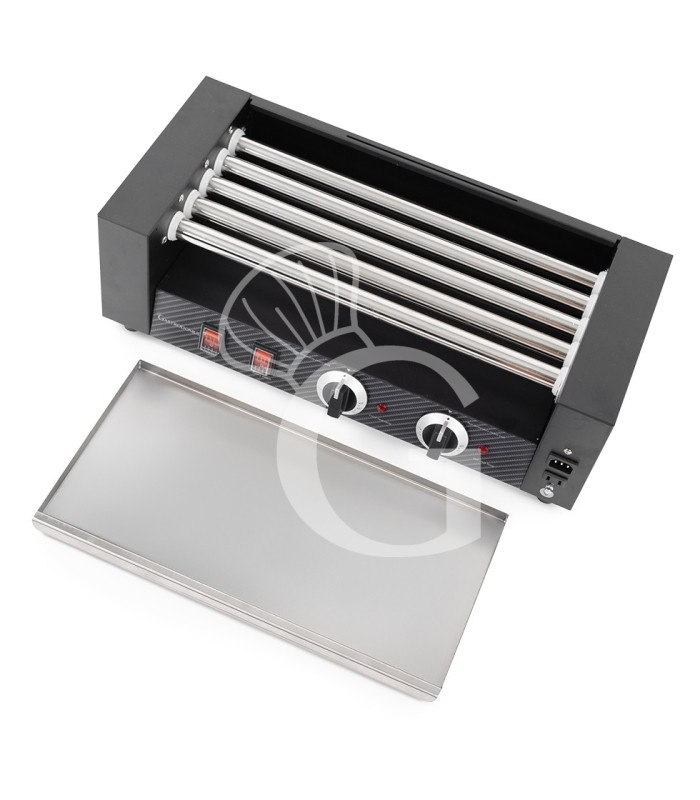 Gira Wurstel 1000 W 5 rulli L 580 mm x P 250 mm x H 190 mm