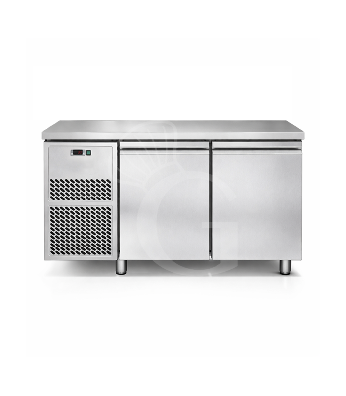 Tavolo Refrigerato 2 porte Prof. 700 -18°C/-22°C motore a sinistra classe energetica C