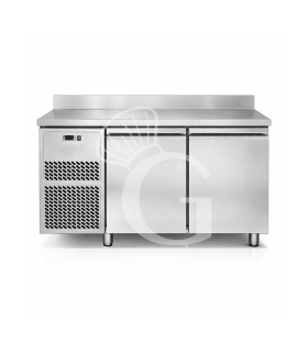 Tavolo Refrigerato 2 porte alzatina Prof. 700 mm -18°C/-22°C motore a sinistra classe energetica C