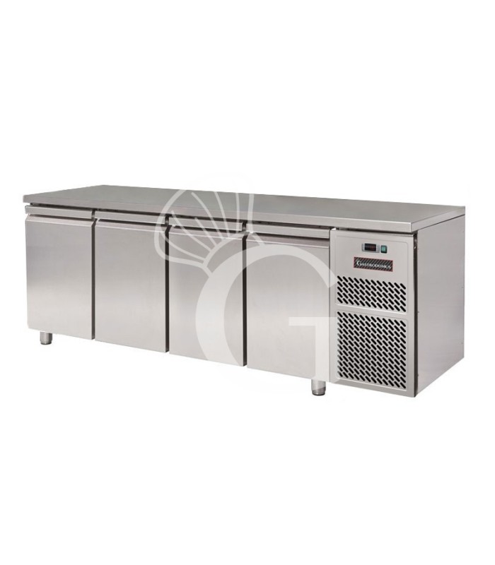 Tavolo frigo 4 porte Prof. 700 mm 0°C/+10°C motore remoto