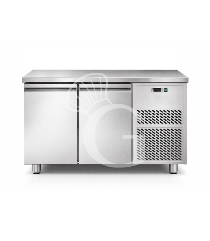 Tavolo Refrigerato 2 porte Prof. 600 mm 0°C/+10°C motore remoto