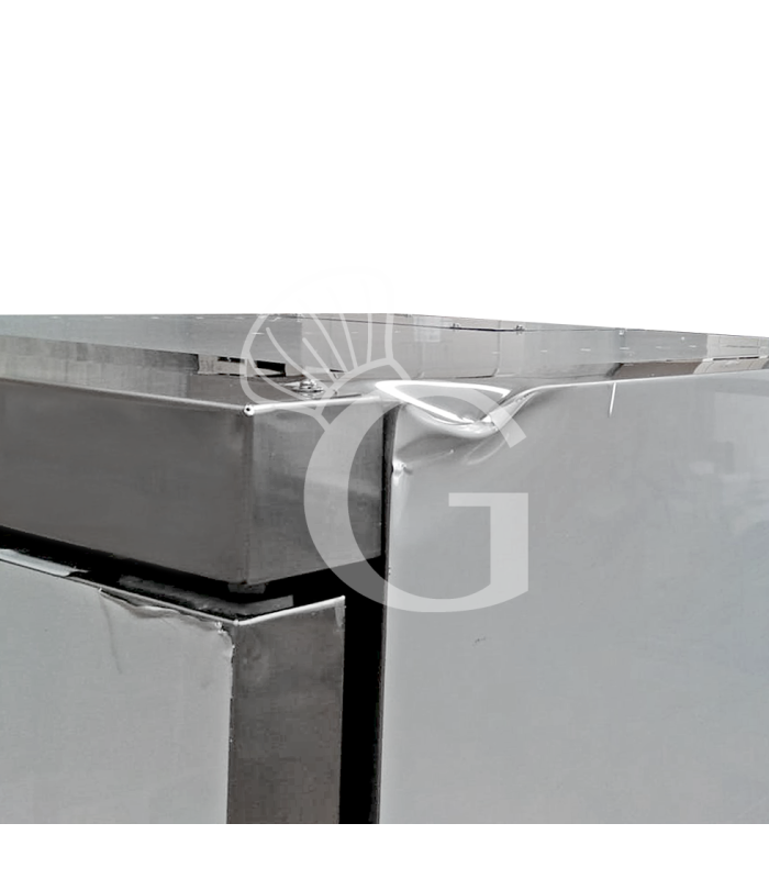 Carrello Refrigerato 20 GN 2/1 Portateglie, 540 Litri, Acciaio Inox AISI 304 con Ruote - SECONDA SCELTA