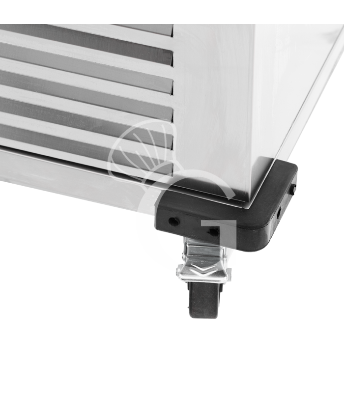 Carrello Refrigerato 20 GN 2/1 Portateglie, 540 Litri, Acciaio Inox AISI 304 con Ruote - SECONDA SCELTA