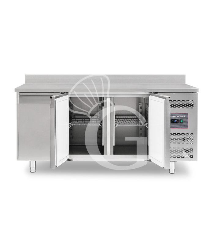 Tavolo Refrigerato 3 porte con alzatina 0°C/+8°C classe energetica A Profondità 700 mm
