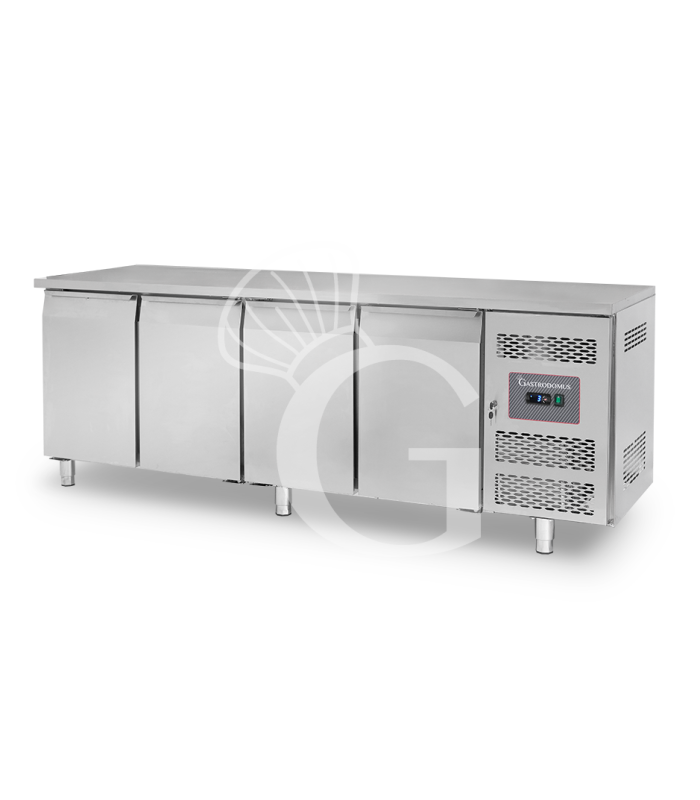 Tavolo Refrigerato 4 porte 0°C/+8°C classe energetica A Profondità 700 mm