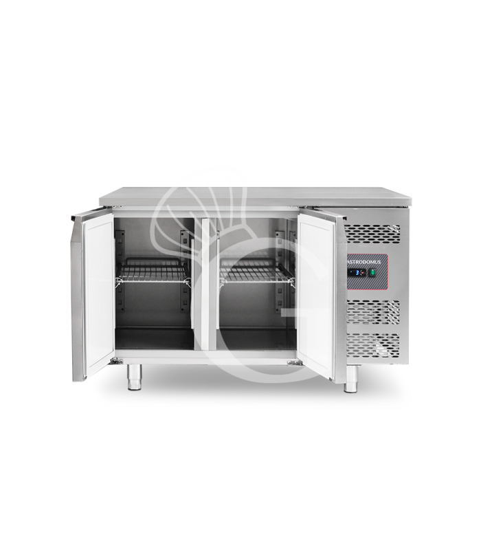 Tavolo Refrigerato 2 porte 0°C/+8°C classe energetica A Profondità 600 mm