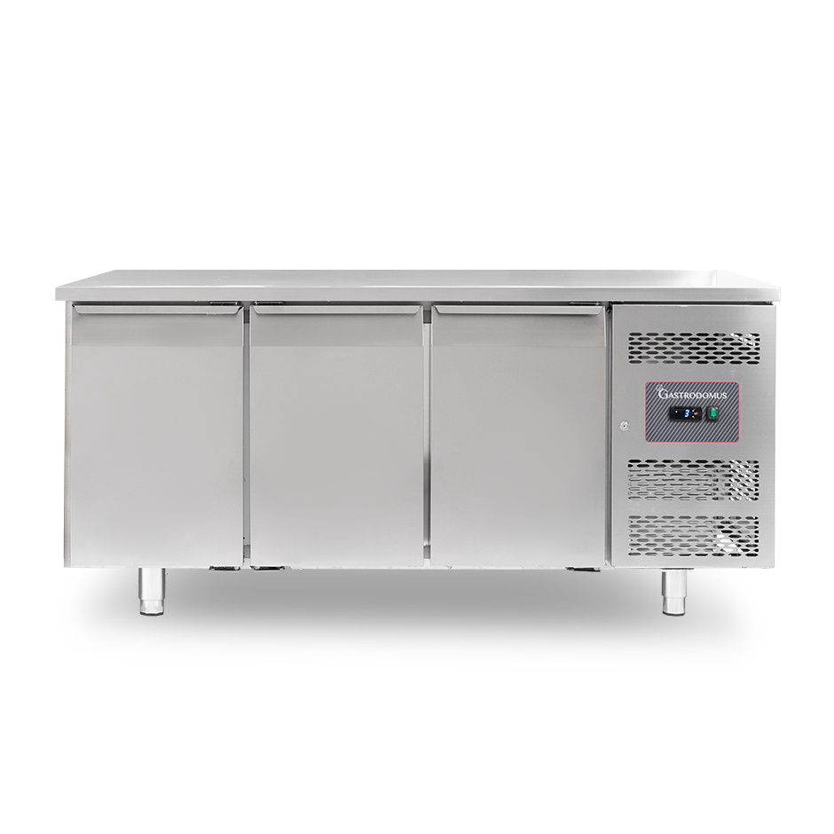 Tavolo Refrigerato 3 porte 0°C/+8°C classe energetica A Profondità 600 mm