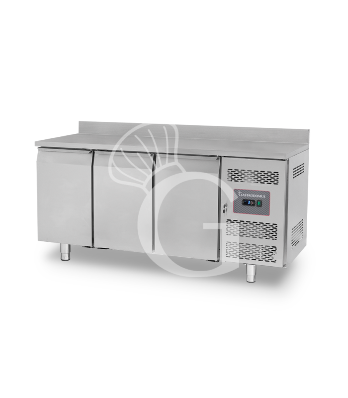Tavolo Refrigerato 3 porte con alzatina 0°C/+8°C classe energetica A Profondità 600 mm