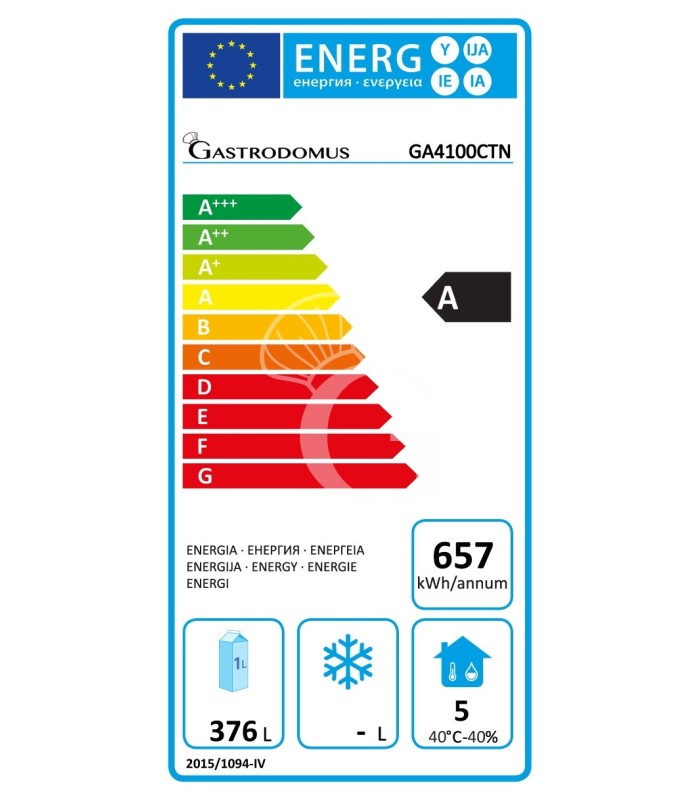 Tavolo Refrigerato 4 porte 0°C/+8°C classe energetica A Profondità 700 mm